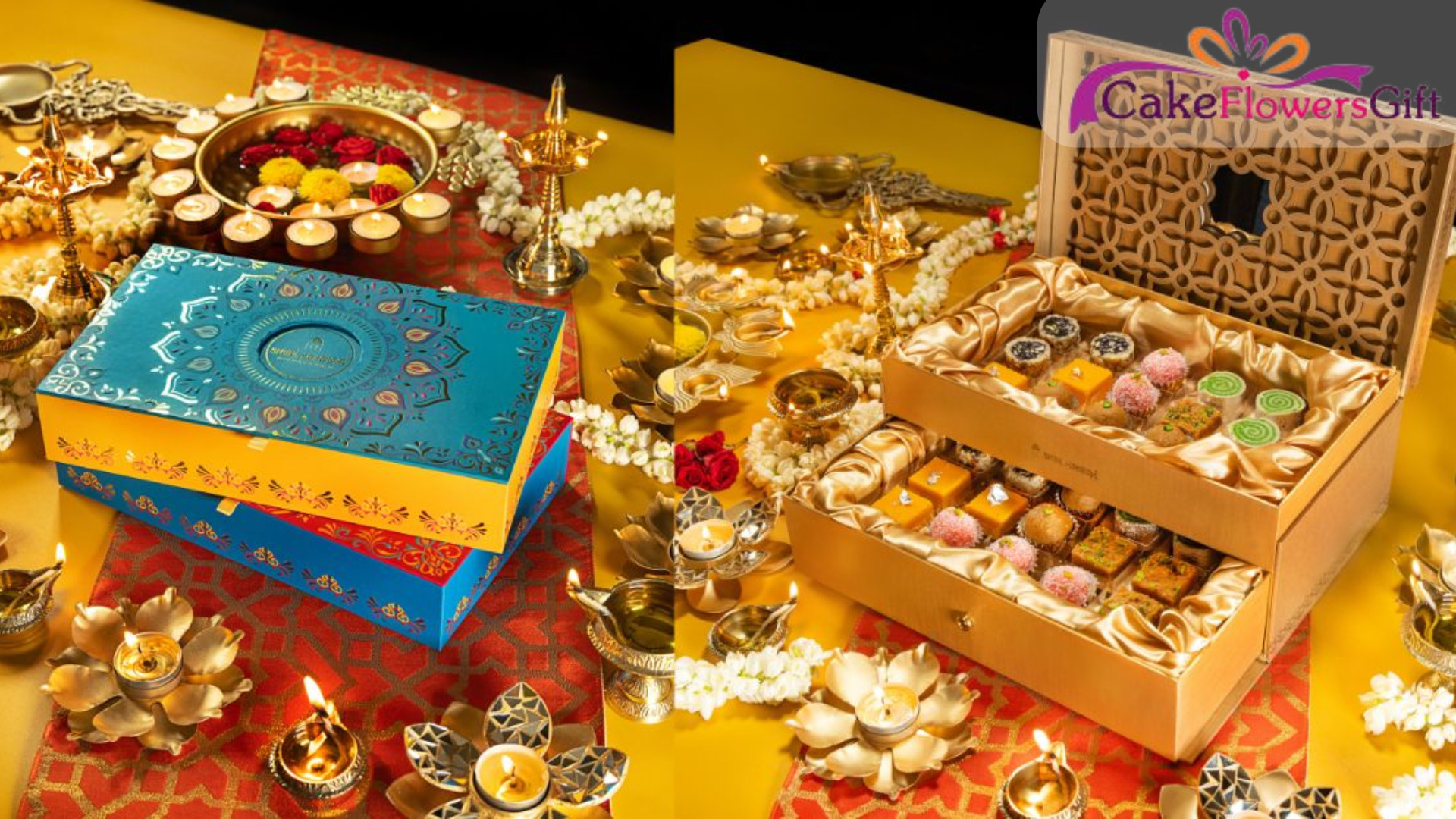 Explore Beautifully Curated Diwali Sweet Boxes for Family and Friends