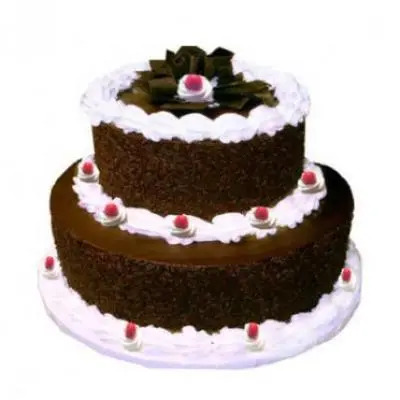 Order Send 2 Tier Black Forest Cake Online Same Day From