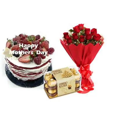 Buy Ferrero Rocher Bouquet Box. Mothers Day Bouquet. Chocolate Online in  India 
