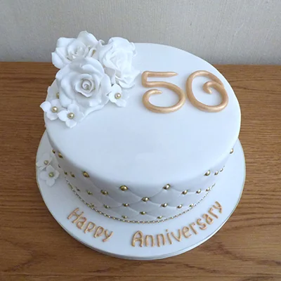 50th Anniversary Cake